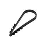 Дюбель-хомут ф6мм, черный обхват 11-18мм (100 шт/уп)