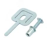 Комплект для крепления ОКЛ с использованием винта, заклепки и хомута FR ПР-40 (100 шт)