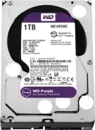 Жесткий диск объемом HDD 1 Тб с буферной памятью 64 Мб Purple 1Tb WD10PURZ WD