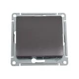 Переключатель проходной 1-кл. СП Glossa 10А IP20 (сх. 6) 10AX механизм графит SE GSL001361