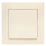 Валенсия выключатель 1-кл. 10А кремовый перекрестный EKF