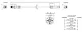 Патч-корд U/UTP Hyperline PC-LPM-UTP-RJ45-RJ45-C6-3M-LSZH-OR