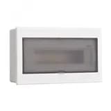 Корпус пластиковый встраиваемый с прозрачной дверью 1 ряд 13 модулей IP41 ЩРВ-П