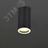 LIGHTING Светильник уличный 5110 потолочный под лампу GU10 IP65 черный IEK