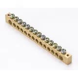 Шина нулевая 8х12 (14групп/край) ШН-202 32006DEK Dekraft