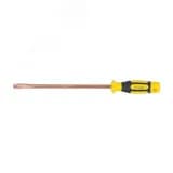 Отвертка шлицевая 190 мм омедненная