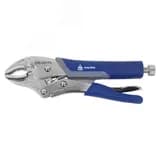 Зажим с фиксатором фигурные губки 175 мм