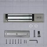 Электромагнитный замок (сила удержания 280кг), цвет серый RAL7032 (галечный серый) RL-EM280-L0G R-Lock