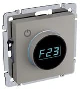 Термостат электронный с индик. BRITE СП IP20 ТС10-1-БрКр механизм беж. IEK BR-RT11-K10