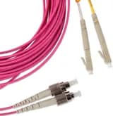 Патч-корд волоконно-оптический (шнур) MM 50/125(OM4) Hyperline FC-D2-504-FC/PR-LC/PR-H-20M-LSZH-MG