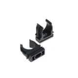 Держатель-клипса с защелкой D20 мм (100 шт) (PR.02720ч) ЧЕРНЫЙ