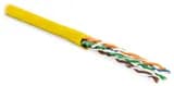 Кабель витая пара Hyperline UUTP4-C5E-P24-IN-LSZH-YL-305 (305 м)