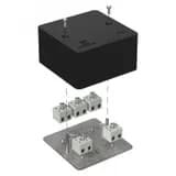 Коробка огнестойкая для о/п 40-0310-FR2.5-10 Е15-Е120 RAL9005 150х110х70 (6 шт/кор)