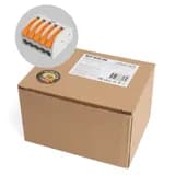 Клемма строительномонтажная 5проводная STEKKER LD222615 39868