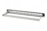Модульная патч-панель 19" Hyperline PPBL3-19-24-SH-RM