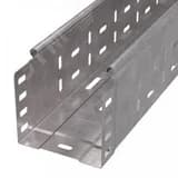 Лоток перфорированный Стандарт INOX (AISI 409) 100х100х3000 (0,7 мм) (6 м/уп)