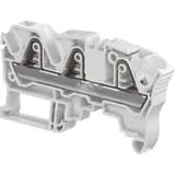 Клемма втычная ZK6-3P серая 6 мм.кв 3 зажима TE Connectivity ОУЭО