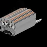 Клемма TP 2-2 проходная угловая, сечение 2,5 мм. кв., серая