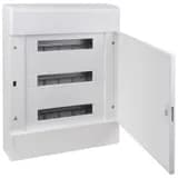 Щит распределительный навесной на 54 модуля с непрозрачной дверцей белый IP41 (ЩРн-П-54)