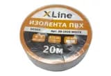 Изолента ПВХ 19 мм x 20 м, белая X-Line