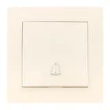 Валенсия кнопка звонка 10А кремовая EKF PROxima