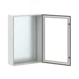 Щит монтажный ЩМП 1200x800x300 мм STE с М/П с прозрачной дверью