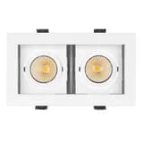 Светильник CL-KARDAN-S180x102-2x9W Warm (WH, 38 deg) (Arlight, IP20 Металл, 3 года)