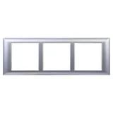 Рамка-суппорт 6мод. Avanti для "In-liner Front" серебр. металлик DKC 4404916