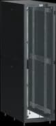 ITK LINEA S Шкаф серв. 19" 42U 600х1200мм перф. дв. черный (LS05-42U62-2PP)