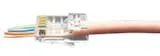 Коннекторы Hyperline PLEZ-8P8C-U-C5-100 (RJ45, CAT.5E, сквозной, 100 шт.)