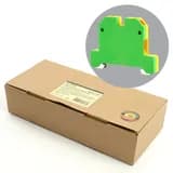 LD551440 ЗНИ Зажим наборный изолированный винтовой 40 мм2 JXB 4 желтыйзеленый 49487