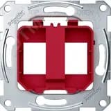 Плата опорная для модулей штепсельного разъема красный