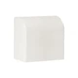 Заглушка (40х25) (4 шт) белая EKF-Plast