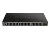 Управляемый 52 портовый PoE коммутатор уровня L2 DGS-1250-52XMP/A1A D-Link