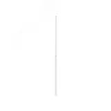 Суженный молниеприемник Д16/10 H-1000 мм для защиты надстроек/оборудования на кровле. Материал - алюминий.