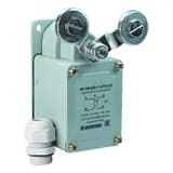 Выключатель концевой ВК-300-БВ-11-67У2-25, V-образный рычаг с роликом на каждом плече, с сальником, ход вправо и влево, без cамовозврата, ступень 2- 51мм, IP67