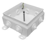 Коробка монтажная распределительная Гефест КМ-1212, 123х123х62, 8 вводов, IP54, металлическая