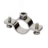 Хомут для тяжелых нагрузок 59-63мм (2 ) M8 нержавеющая сталь AISI 304 DKC