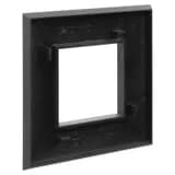 Рамка 1-м 2мод. Avanti «Черный матовый» DKC 4412902