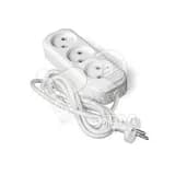 Удлинитель бытовой Е-203 ПВС 2-0.75 3 гнезда 2м