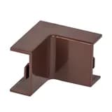 Угол внутренний (20х10) (4 шт) темное дерево EKF-Plast