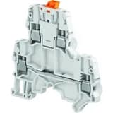 Клемма винтовая ZS4-D2-S - 4 мм?, 2 уровня, 4 зажима, ножевой разъединитель на верхнем уровне TE Connectivity ОУЭО