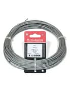 Трос стальной в оплетке ПВХ М2/3мм (уп.20м) подвес СТРОЙМЕТИЗ 4150040