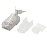 Коннекторы Hyperline PLUG-8P8C-UV-C6A-SH-50 (RJ45, CAT.6A, экранированный, со вставкой, 50 шт.)
