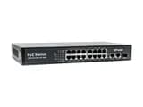 Неуправляемый PoE-коммутатор 16 PoE портов +2UpLink+1SFP EL S-19/16PA_v.1 Optimus