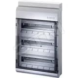 Щит распределительный навесной ЩРн-П-54 IP54 пластиковый с клеммой PE-N эластичные мембраны прозрачная дверь 54 модуля