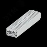 Клемма TB 1-1 промежут. фронт. подключение, сечение 2,5 мм. кв., свело-серый.