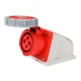 Розетка стационарная 3Р+РЕ 32А 380В IP67 РС-103