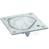 Connect Влагостойкая основа IP66 с замком на 1 модуль K45 сталь