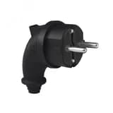 Вилка угловая c/з каучук 16А 250В IP44 (еврослот) 1241 Универсал